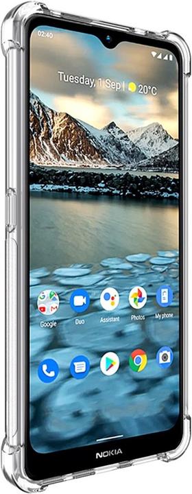 Actual product image Imak Nokia G10 / G20 - Silicone Rubber Cover + Protective Film (Nokia G10, Nokia G20)