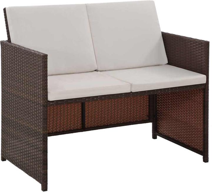 Produktbild vidaXL Gartenmöbel-Set (123 x 60 x 74 cm)
