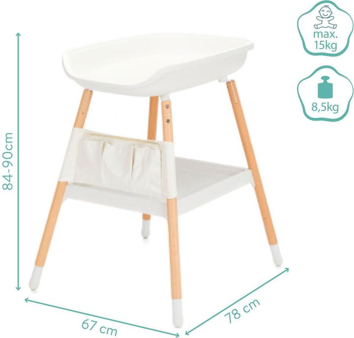 Image du produit Fillikid Wickelkommode in Holzoptik