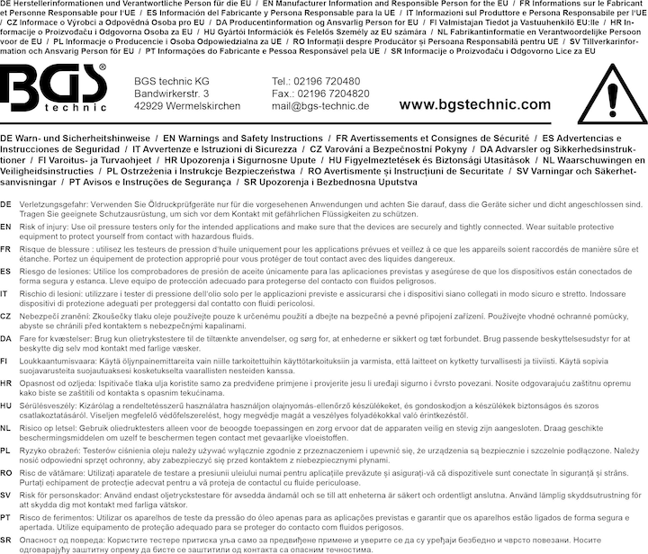 Produktbild BGS Digital-Kompressionstester für Benzinmotoren
