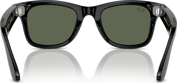 Produktbild Ray Ban Meta Wayfarer (Standard) Smart Glasses - Shiny Black/Green (Mobile)