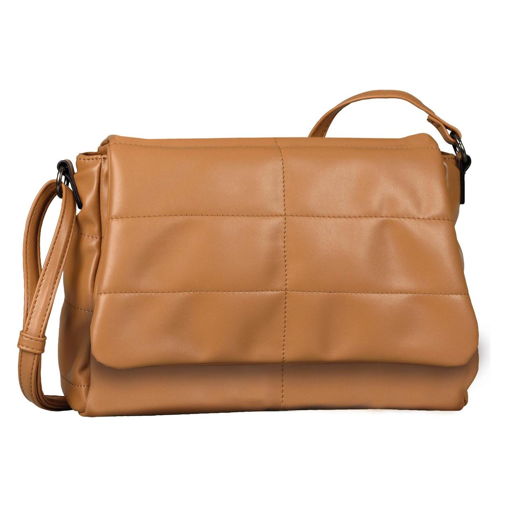 Tom Tailor, Damen, Handtasche, Sarina Flap Bag, Braun