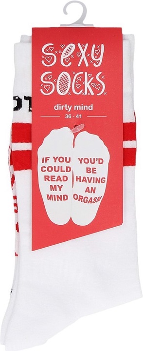 Actual product image Sexy Socks dirty mind (42 - 46)