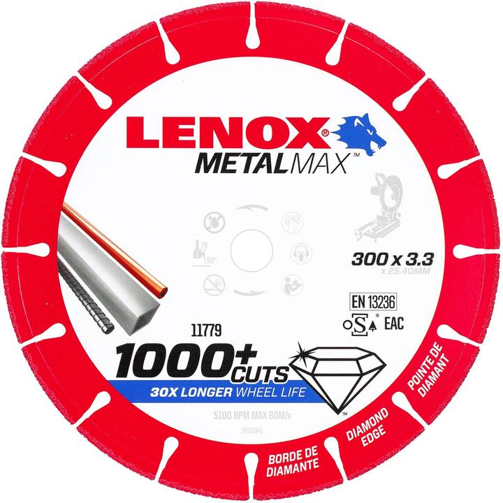 Immagine prodotto Lenox Disco da taglio diamantato