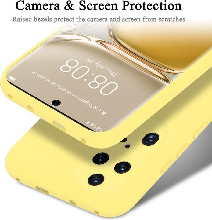 Image du produit Cadorabo TPU Liquid Silicone Case Housse pour Huawei P50 PRO (Huawei P50 Pro)