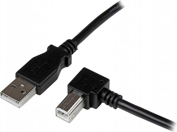 StarTech 3m USB 2.0 A auf B Kabel rechts gewinkelt - St/St - USB Druckerkabel (3 m, USB 2.0)