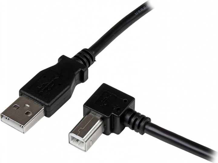 Actual product image StarTech 3m USB 2.0 A to B cable right angled - St/St - USB printer cable (3 m, USB 2.0)
