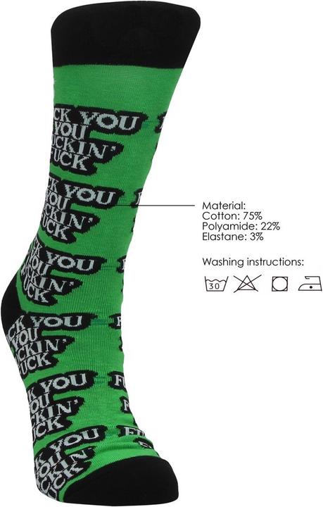 Produktbild Sexy Socks Fuck You (42 - 46)