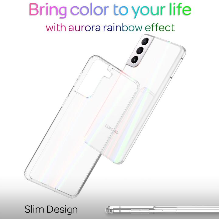 Produktbild Nalia Klare Hartglas Handyhülle (Samsung Galaxy S21+)