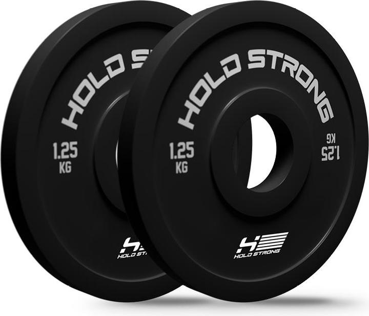 Image du produit Hold Strong Plaques fractionnées de fitness (2 x 1,25 kg)