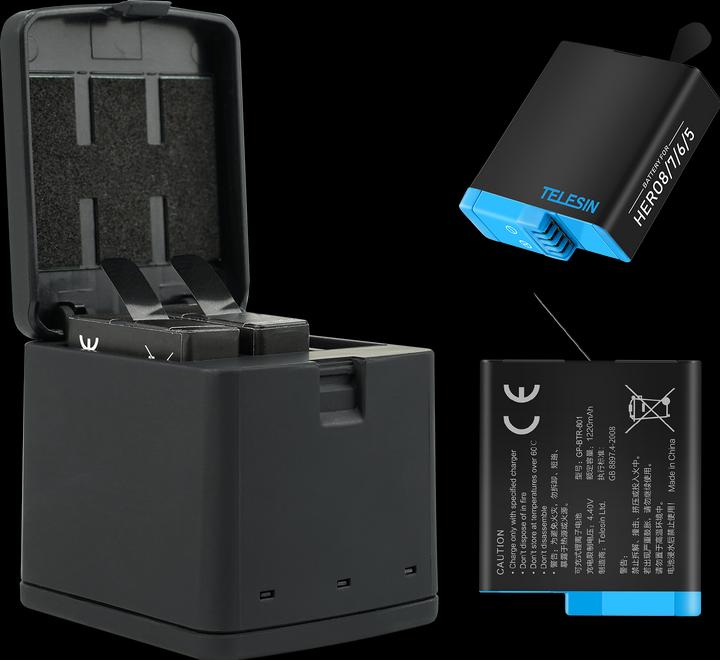 Actual product image Telesin GP-BNC-801 (GoPro Hero 8)