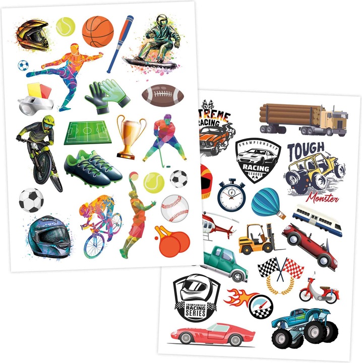 Image du produit Papierdrachen 100 tatouages pour enfant