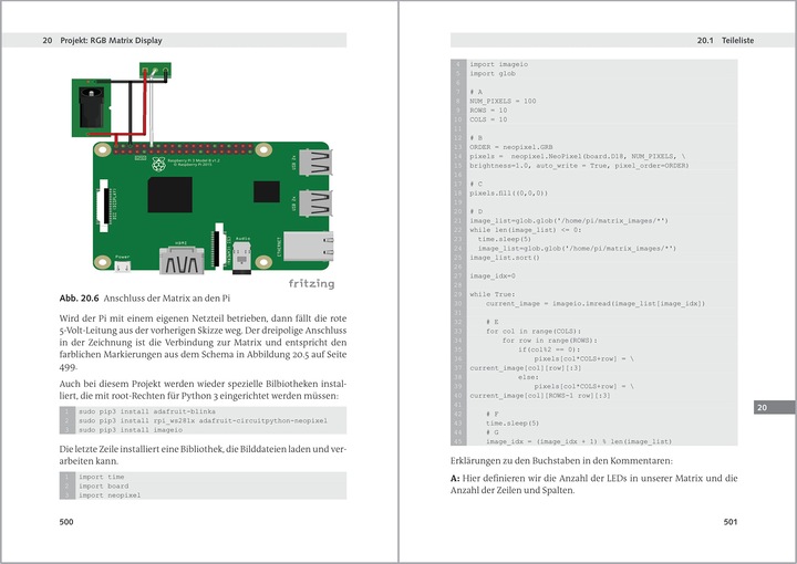 Produktbild Raspberry Pi Kompendium: Linux, Programmierung und Projekte (Deutsch, Sebastian Pohl, 2020)