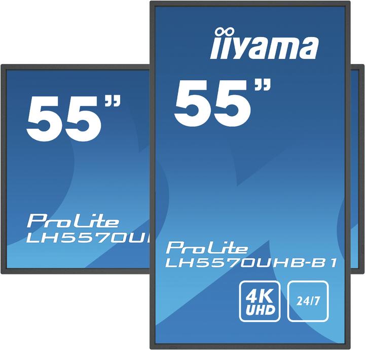 Produktbild iiyama ProLite LH5570UHB-B1 (3840 x 2160 Pixel, 54.60")