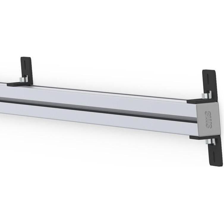 SMS Multi Display Wall Pillar, Monitor Halterung, Silber