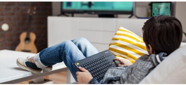 Produktbild Logitech K400 Plus (Eng. Int., Kabellos)