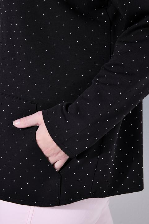 Produktbild Miamoda Sweatjacke, Loose Fit, Kapuze, Zipper (46)