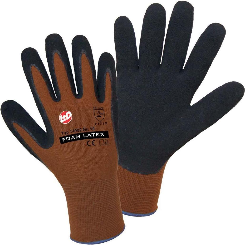 Worky, Schutzhandschuhe, NYLON LATEX FOAM Feinstrickhandschuh (10)