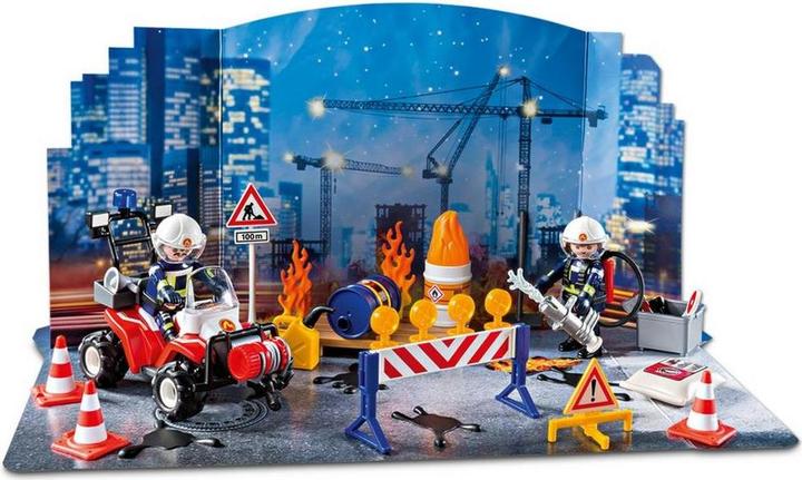 Actual product image Playmobil Fire brigade deployment on the construction site (9486)