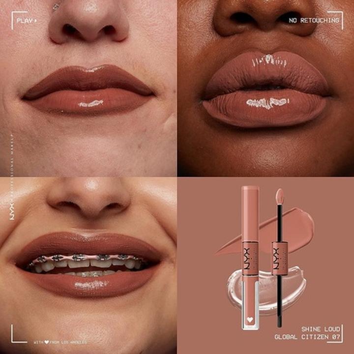 Actual product image NYX Professional Make-Up Shine Loud (7 Global Citizen)