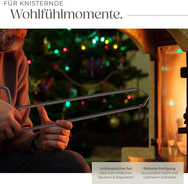 Image du produit tectake Ensemble de cheminée