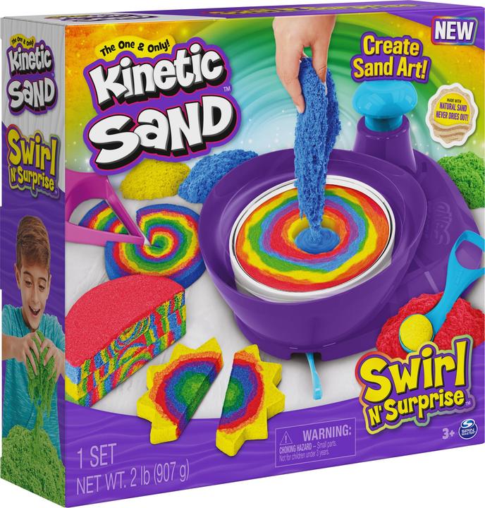 Produktbild Spin Master Kinetic Sand - Swirl N' Surprise (6063828)