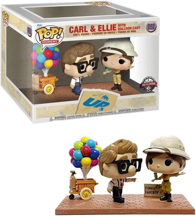 Produktbild Funko POP Disney Pixar Up Carl & Ellie with Balloon Cart Exclusive