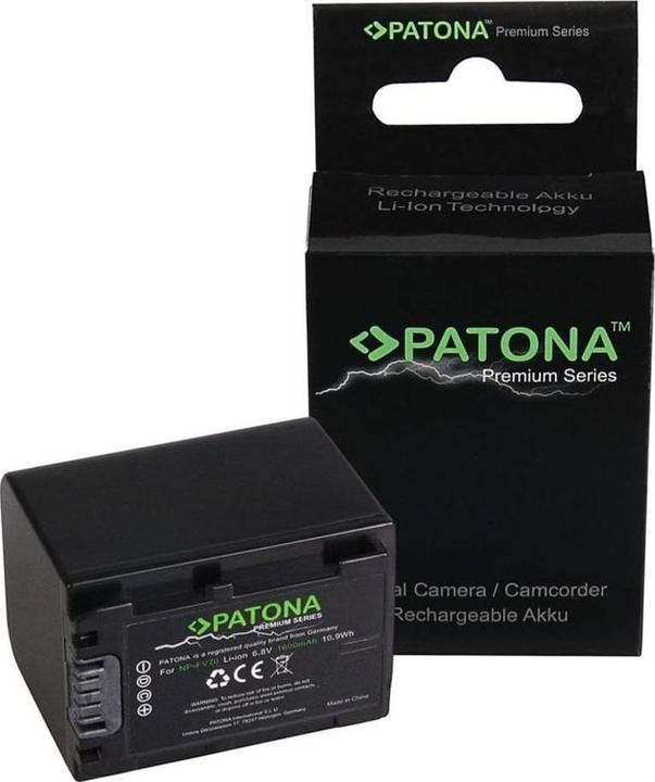 Actual product image Patona Sony NP-FV70 (Rechargeable battery)