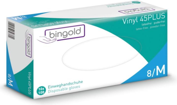 Actual product image Bingold Vinylhandschuhe (M)