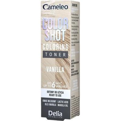 Delia Cosmetics, Haarfarbe, Cameleo Color Shot Hair Toner Vanille 60ml (Vanille)