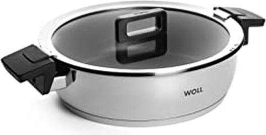 Immagine prodotto Woll Pentola per arrostire con coperchio (28 cm, Pirofila + casseruola, Acciaio inossidabile)