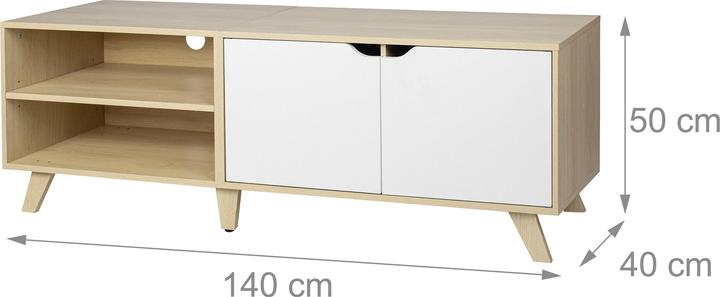 Produktbild Relaxdays TV-Lowboard (140 x 40 x 50 cm)