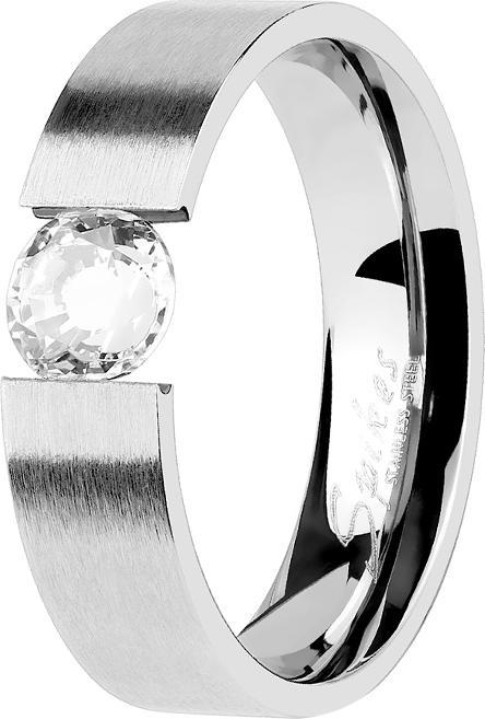 Immagine prodotto Star Piercing Anello d'argento con cristallo a morsetto (69, 925 Argento)