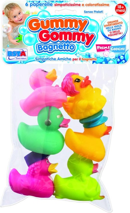 Immagine prodotto Rs Toys Busta gummy gommy 6 paperelle