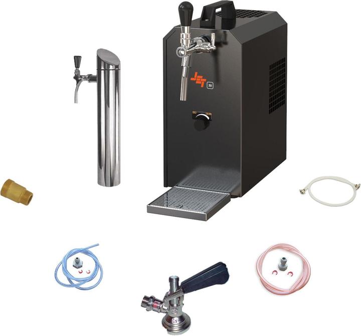 Produktbild Ich-zapfe Untertheken Komplett Set - Bierzapfanlage Jet 30K