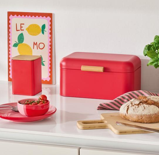 Actual product image Zeller Present Brotkasten Metall 30.5x20x15 cm