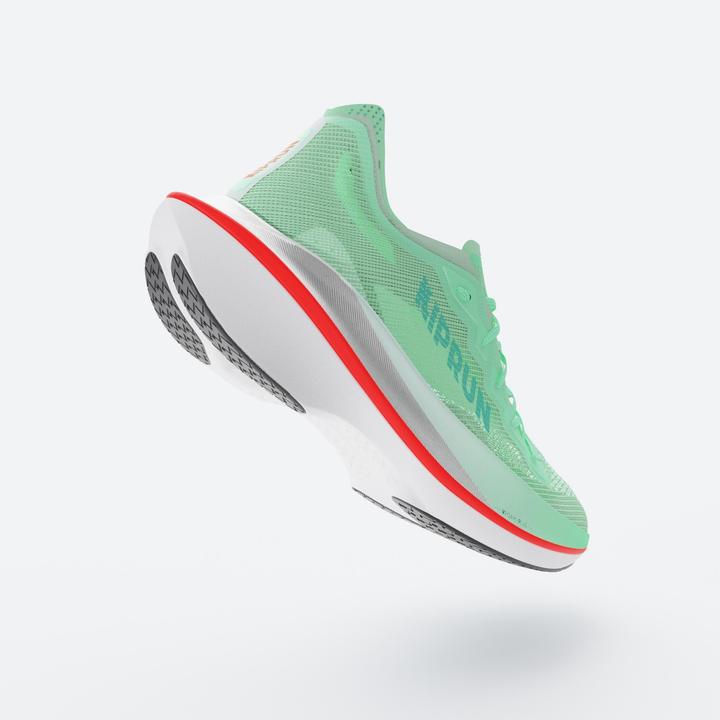 Actual product image Kiprun Laufschuhe Herren mit Carbon-Platte - KD900X LD2 grün (40)
