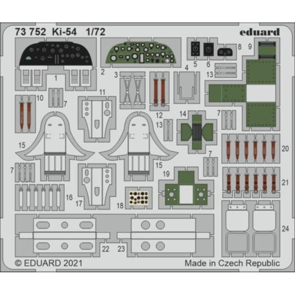 Eduard Ki-54 for SPECIAL HOBBY