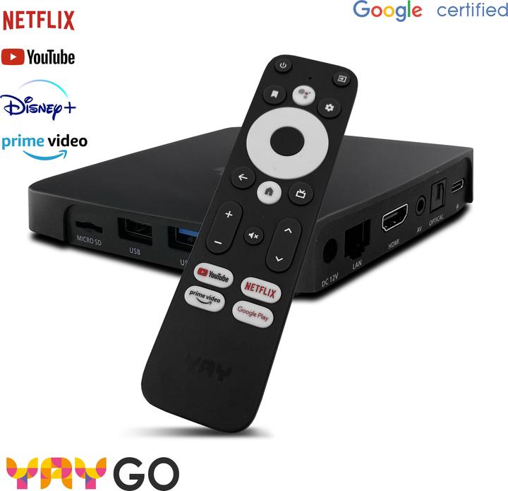 Produktbild Vu+ Yay Go (8 GB, Android 10)