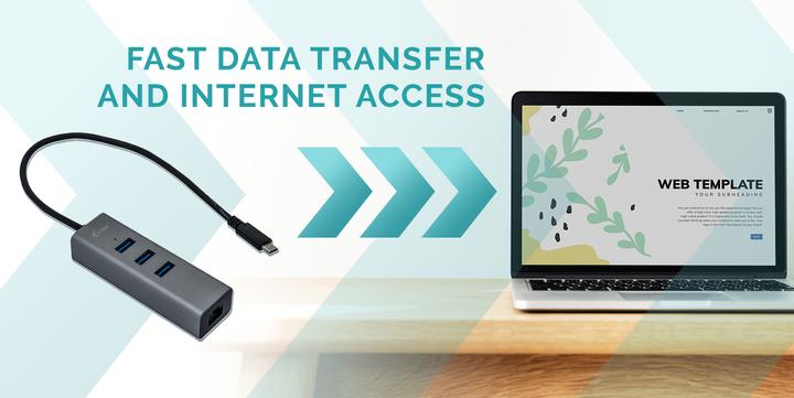 Produktbild i-tec Metal HUB 3 Port (USB-C, 4 Ports)