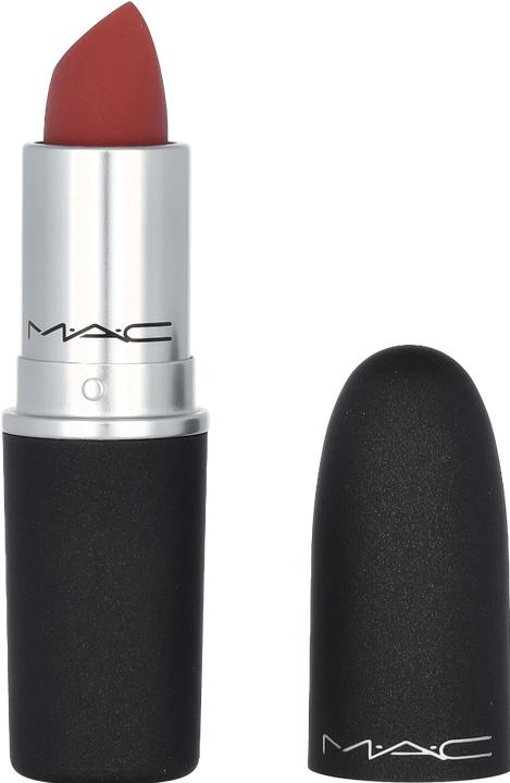 Actual product image MAC Cosmetics Powder Kiss Lipstick (930 Brickthrough)