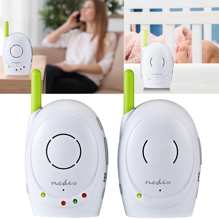 Nedis Audio babyfoon (Babyfoon Audio, 300 m)