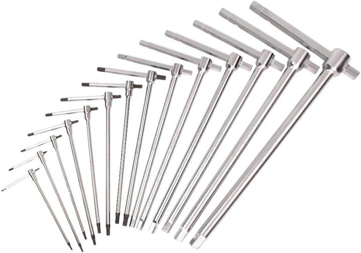 Actual product image Beta Tools Stiftschlüsselsatz mit T-Griff (14-teilig)