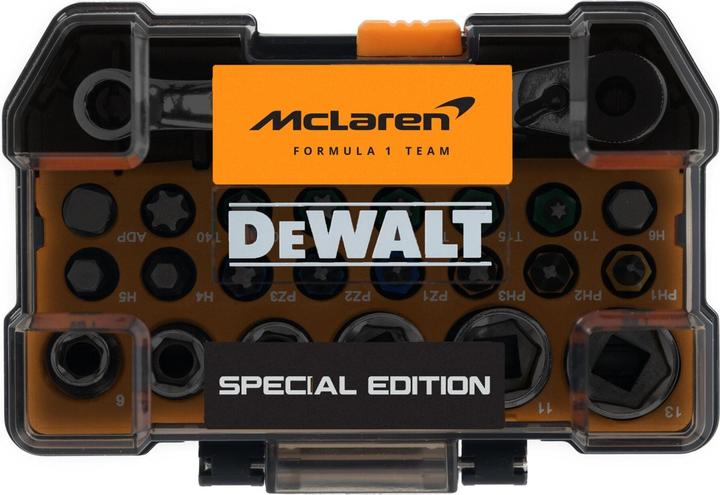 Produktbild DeWalt McLaren / 24-tlg. BIT- UND RATSCHENSET