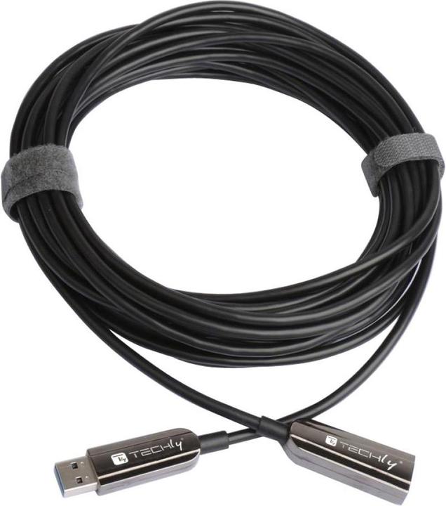 Produktbild Techly USB 3.0 Superspeed AOV Verkängerung, St-Bu (30 m, USB 3.2 Gen 1)