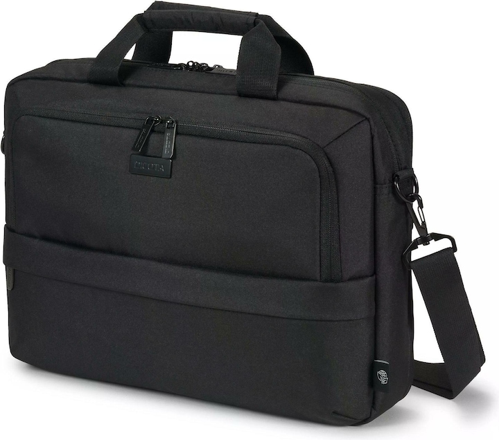 Actual product image Dicota Top Traveller Eco CORE Toploader 13"-14.1" black (14.10", Universal)