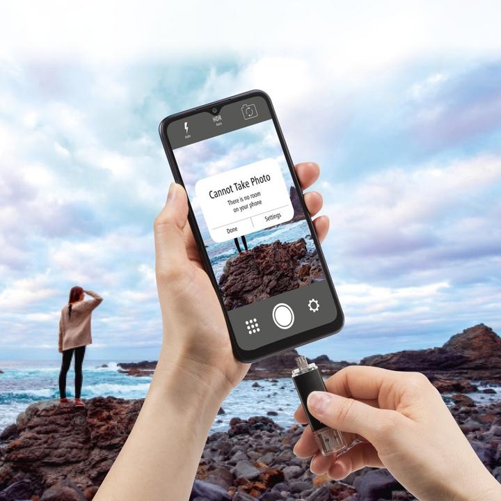 Immagine prodotto Hama Laeta Twin (256 GB, USB-A)