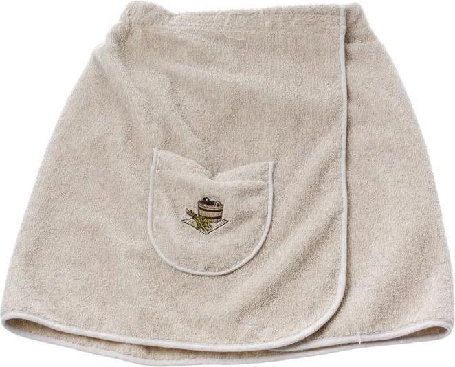 Actual product image Namų tekstilė EMBROIDERED SAUNA APRON (55X140 CM)