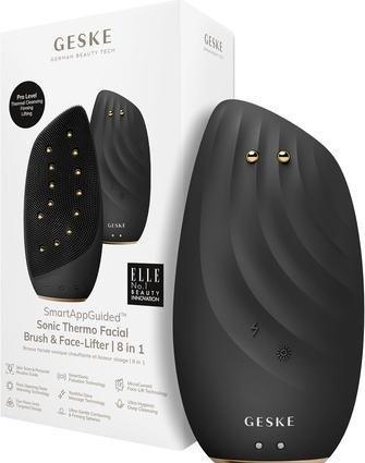 Konjac Sponge Soniczna szczoteczka termiczna & lifting do twarzy 8w1 Geske z Aplikacją (szary)
