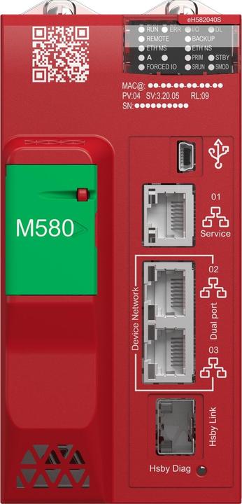 Produktbild Schneider Electric M580S CPU580-20 DIO+ RIO HSBY BMEH582040S